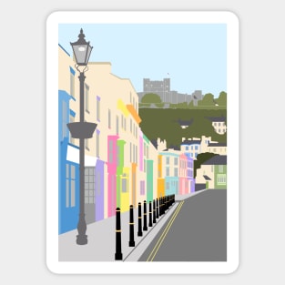 Dover, Kent, Street View, Castle Street Sticker